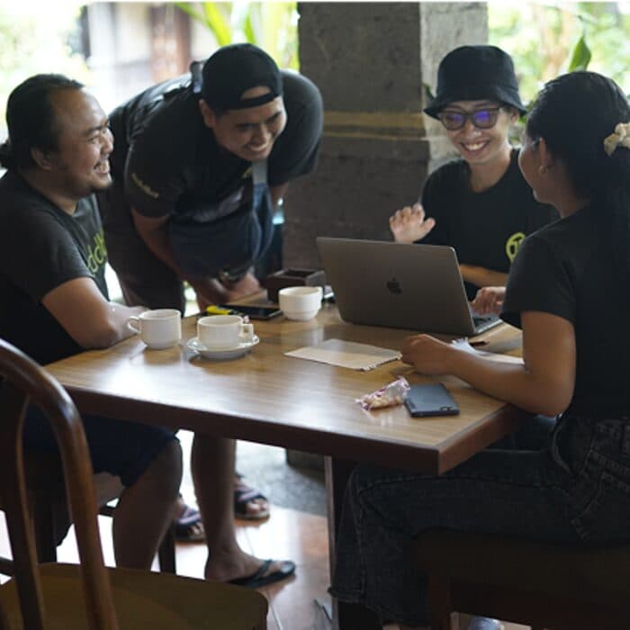 Oddbit team collaborating